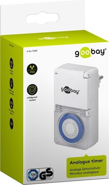 Goobay Analog timer IP44
