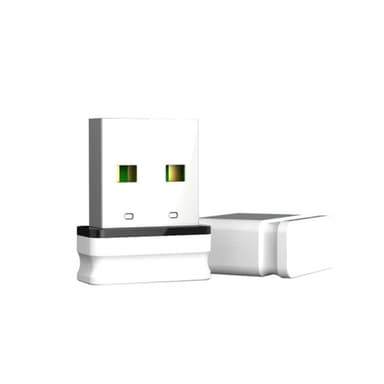 USB Wifi-adapter 150 Mbps 2,4 GHz nettverksadapter - hvit