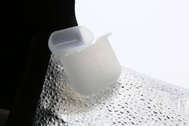 Veske til AirPods 1/2 med snor og skjell - Gjennomsiktig