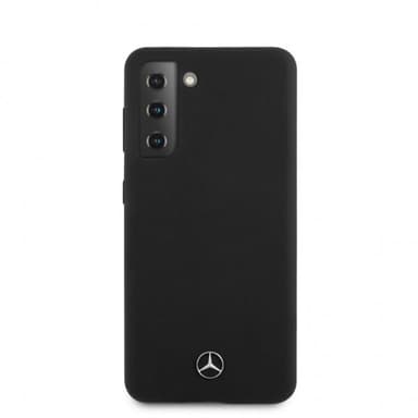 Mercedes Benz Samsung Galaxy S21 Deksel med Logo Svart