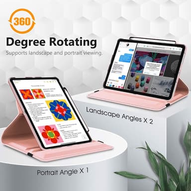 iPad Air 3 / Pro 10,5 "rosa gullveske