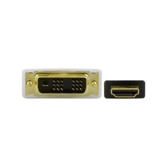 2m HDMI hann - DVI-D Single Link hann