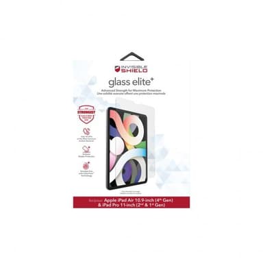 ZAGG InvisibleShield iPad Air 10.9 2020/2022/iPad Pro 11 Skjermbeskytter Glass Elite+