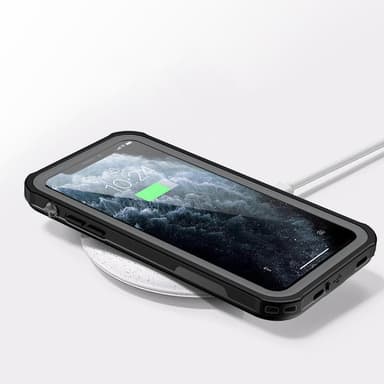 iPhone XR-deksel støtsikker, svart