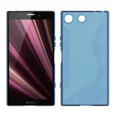S Line silikondeksel Sony Xperia 1 Compact  - Blå