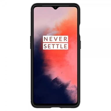 Spigen OnePlus 7T Deksel Rugged Armor Matte Black
