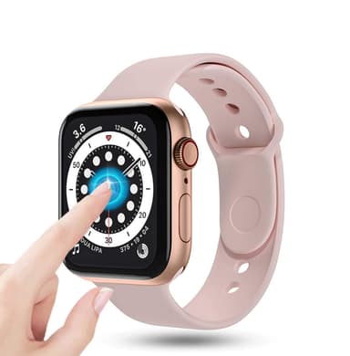 3D-skjermbeskytter for 40 mm Apple Watch Svart / Transparent