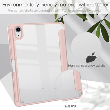 Veske med pennrom kompatibel med iPad Mini 6 Pink
