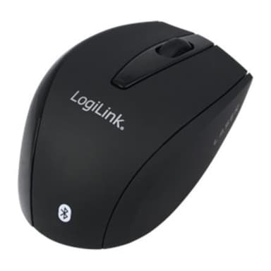 Logilink Maus Laser Bluetooth med 5 Tasten trådløs, Svart, Bluetooth Laser Mouse