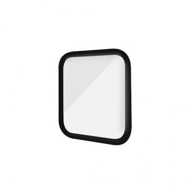 Apple Watch 7 45mm Skjermbeskytter Antibacterial Svart