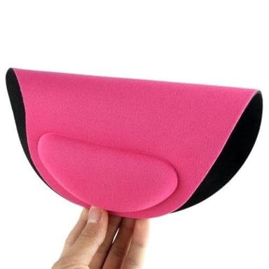 Musematte med håndleddstøtte - Rosa