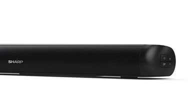 Sharp HT-SB107 2.0 Compact Soundbar for TV opp til 32", HDMI ARC/CEC, Aux-inngang, Optisk, Bluetooth, 65cm, Gloss Black