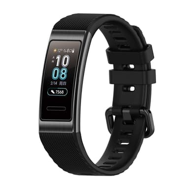 INF Klokkereim til Huawei Band 3/3 Pro / 4 Pro Svart TPU