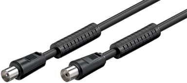 Goobay Antennekabel med ferritt (80 dB), 2x skjermet