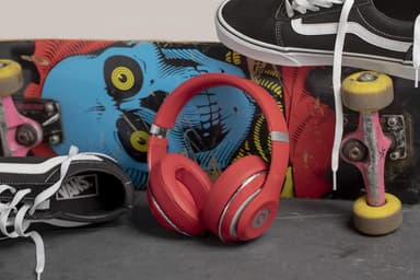 Øreputer til Beats Solo 2/3 Kunstskinn 1 par Rød