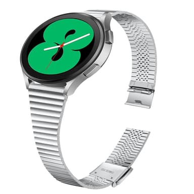 Samsung Smartwatch armbånd 20 mm rustfritt stål Sølv