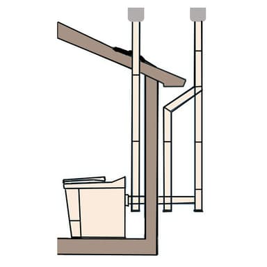 Forbrenningstoalett Sunwind El-dorado Plus