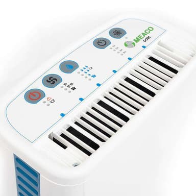 B-vare Meaco DD8L Standard. Avfukter i alle temperaturer. Ionisering. Bakteriereduserende filter