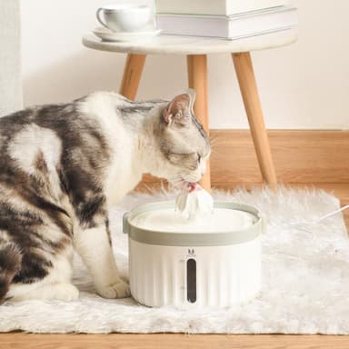 INF Vannfontene for katter 1,9 liter ABS Hvit