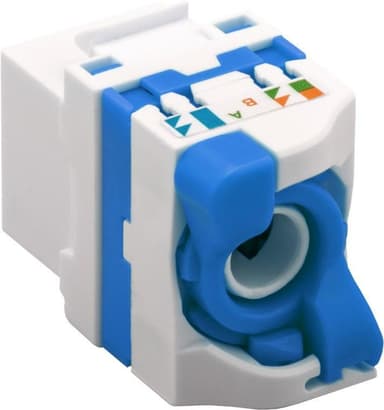 Goobay Keystone-modul RJ45 CAT 6A, UTP