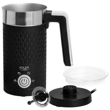 Adler AD 4494 b Milk Frother - frothing and heating, Black