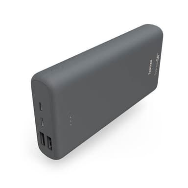 Hama Powerbank Supreme 24000mAh Grå