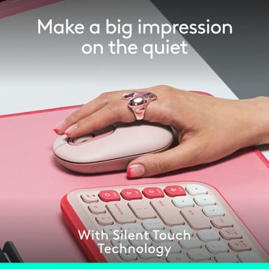 Logitech POP datamus (rose)