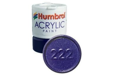 Akrylmaling Moonlight Blue 12ml - Metallic