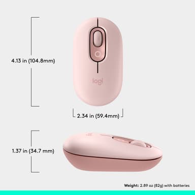 Logitech POP datamus (rose)