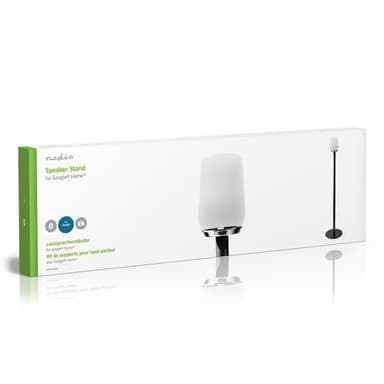 Nedis Speaker Mount | Kompatibel med: Google Home® | Gulv | 2 kg | Fort | ABS / Metall | Sort
