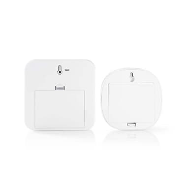 Nedis Bevegelsesdetektor Alarm | Batteri drevet | 6x AA/LR6 | 85 dB | Detektorrekkevidde: 6 m | Vegg | Blå / Hvit