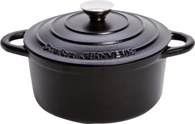 Orrefors Jernverk gjutjärnsgryta, 2,8 liter, svart