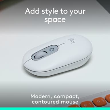 Logitech POP datamus (off-white)