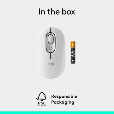 Logitech POP datamus (off-white)