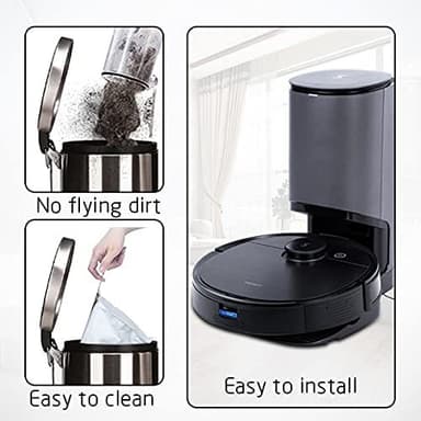Støvsugerposer til Ecovacs T8 / T9 i 6-pakning