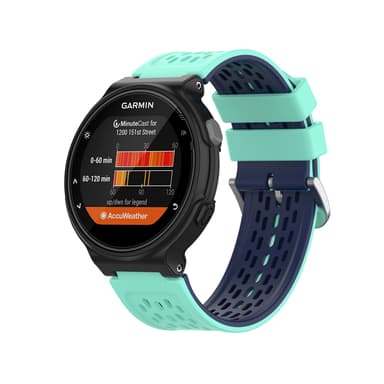 Klokkerem i silikon  Garmin Forerunner 220/230/235/630/620/735XT, Approach S20/S5/S6 Turkis