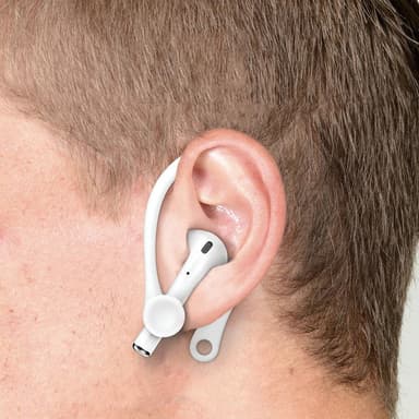 Ørekroker for Airpods Hvit