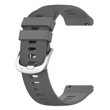 Klokkereim Garmin Forerunner 265/265 Music/255/255Music/Venu 2/Vivoactive 4 Mørk grå 22 mm