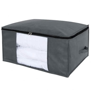 Oppbevaringseske for laken, tepper, klær 60x43x35 cm 2-pakning