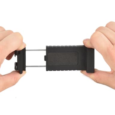Mobiltelefonstativ Adapter, Mobiltelefonholder mobiladapter for stativ Sort