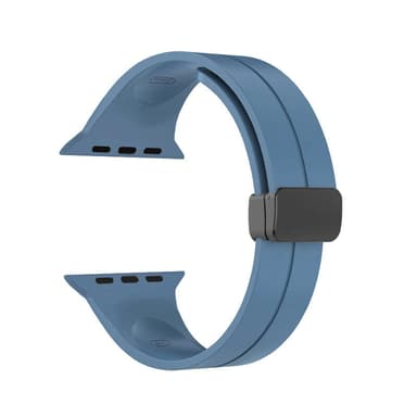 Magnetisk absorpsjonsklokkerem silikon Blå
