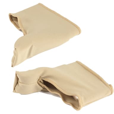 Tåskiller for hallux valgus / Tåskillende støttesokker 1 par Beige