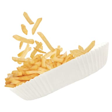 Engangs Air Fryer papirfôr non-stick 50-pak Hvit 20 cm