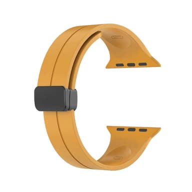Magnetisk absorpsjonsklokkerem silikon Gul