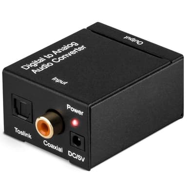 Omformer fra digital til analog lyd