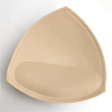 BH-puter setter inn trekantform Beige