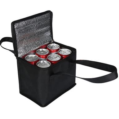 Kjølebag svart 21 cm x 14 cm x 17 cm S