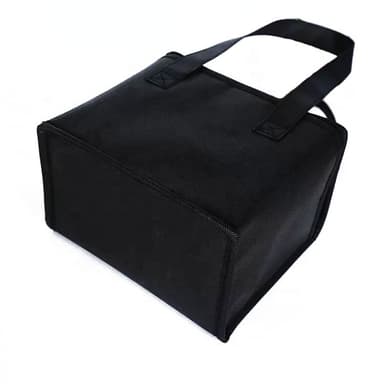 Kjølebag svart 21 cm x 14 cm x 17 cm S