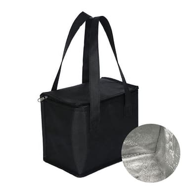 Kjølebag svart 21 cm x 14 cm x 17 cm S