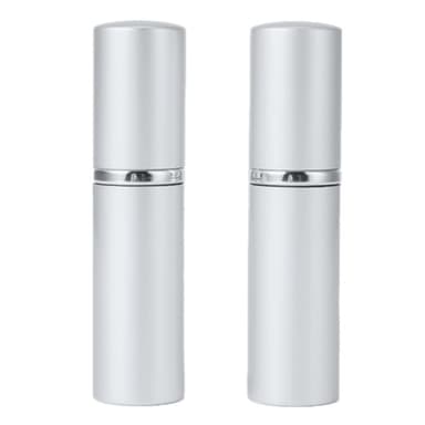 Mini refill parfymeflasker 2-pakning Sølv
